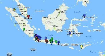 Peta & Lokasi Kampus Perkuliahan Karyawan Nomor